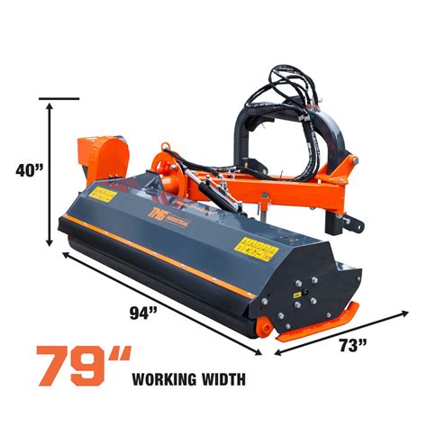 90 skid steer mower|TMG Industrial 90” 50.